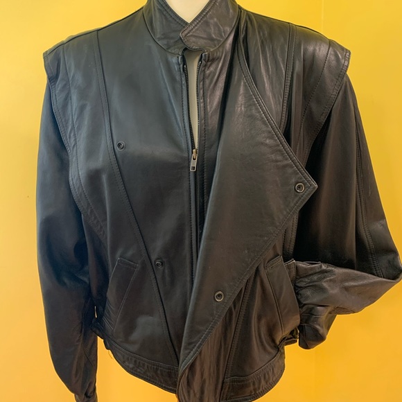 Vintage Micheal Hoban North Beach Leather jacket - Picture 1 of 10